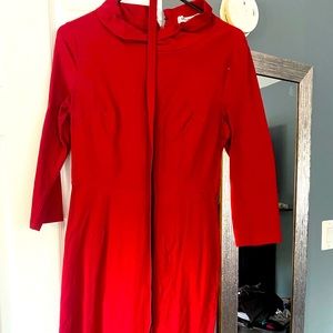 Collared vintage 1950s styled dress